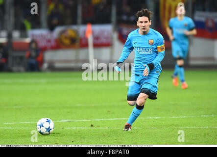 Leverkusen, Allemagne. 9Th Mar, 2015. Lionel Messi (Barcelone) : Football/soccer Ligue des Champions Groupe E match entre Bayer 04 Leverkusen 1-1 FC Barcelone au BayArena à Leverkusen, Allemagne . Credit : Takamoto Tokuhara/AFLO/Alamy Live News Banque D'Images