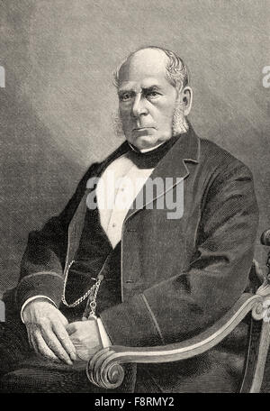 Sir Henry Bessemer, 1813- 1898, un inventeur anglais, Banque D'Images