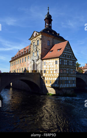 Ancien hôtel de ville de Bamberg. Allemagne Banque D'Images