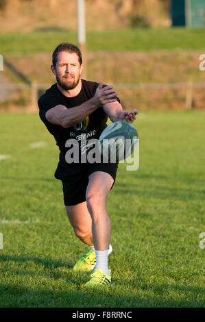 Ancien joueur de rugby international gallois Shane Williams Banque D'Images