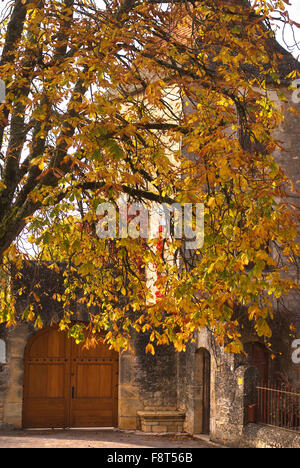 Village de Domme, Dordogne, France Banque D'Images