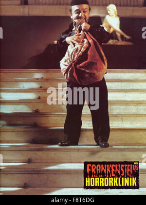 L'Hôpital de l'horreur, aka : horreur Frankensteins Klinik, Großbritannien 1973, Regie : Antony Balch, acteurs : George Herbert Banque D'Images
