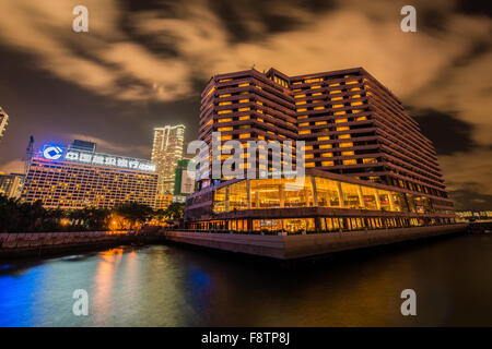 Hong Kong - Juillet 27, 2014 : Hôtel Intercontinental le 27 juillet en Chine, à Hong Kong. Hôtel Intercontinental est un hôtel de luxe à Ho Banque D'Images