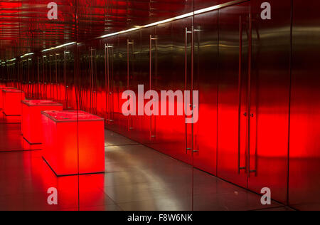 Musée d'art contemporain de Rome (macro) - une salle de bains Banque D'Images