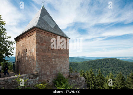 Monastère du Mont Sainte-Odile, Ottrott, Bas-Rhin, Alsace, France Banque D'Images