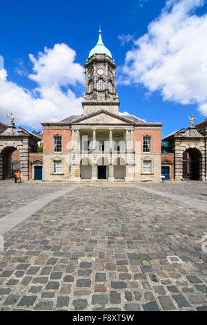 Au-dessus de la tour de Bedford Bedford située sur la cour du château, le château de Dublin, Dublin, Irlande Banque D'Images