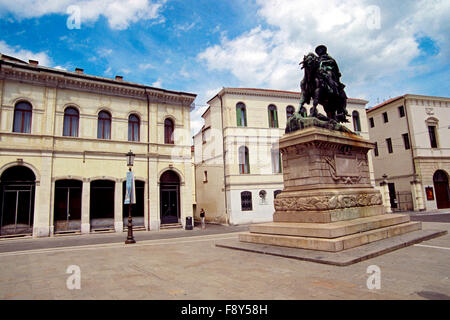 Italie, Vénétie, Rovigo, Giuseppe Garibaldi, Monument Giuseppe Garibaldi Banque D'Images