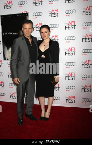 Le Festival de 2015 présenté par le Gala d'avant-centre Audi de Columbia Pictures' 'Commotion" au théâtre chinois de Grauman avec : Stephen Moyer, Anna Paquin Où : Los Angeles, California, United States Quand : 11 Nov 2015 Banque D'Images