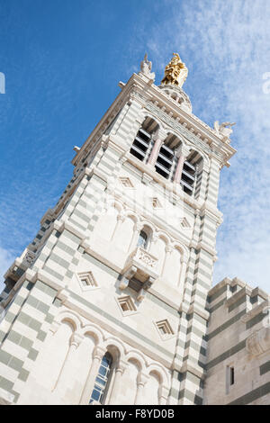 Notre Dame De La Garde, Marseille, France Banque D'Images