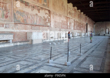 Italie, Toscane, Pise, le Camposanto Monumentale Banque D'Images