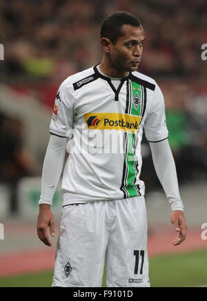 Leverkusen, Allemagne. Dec 12, 2015. Football, 1. Bundesliga ème Journée 16, Bayer 04 Leverkusen vs Borussia Moenchengladbach, Leverkusen, 12.12.2015 : Raffael (Moenchengladbach). Credit : Juergen Schwarz/Alamy Live News Banque D'Images