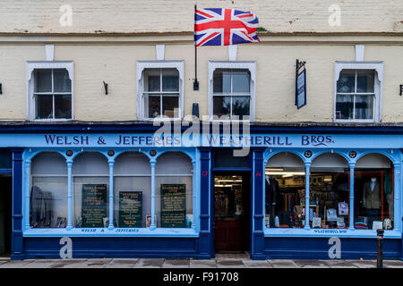 Welsh & Jefferies & Bros Weatherill, tailleurs, High Street, Eton, Berkshire, Royaume-Uni Banque D'Images