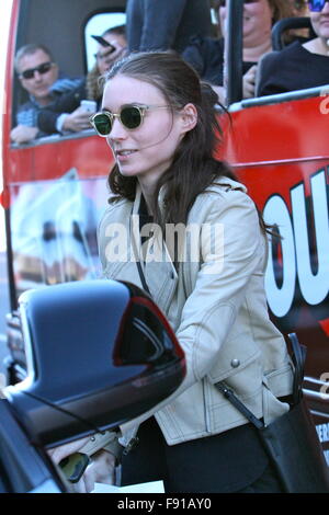 West Hollywood, Californie, USA. Dec 12, 2015. Rooney Mara , West Hollywood, CA, USA Crédit : Le support de circuit/Alamy Live News Banque D'Images