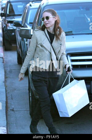West Hollywood, Californie, USA. Dec 12, 2015. Rooney Mara , West Hollywood, CA, USA Crédit : Le support de circuit/Alamy Live News Banque D'Images