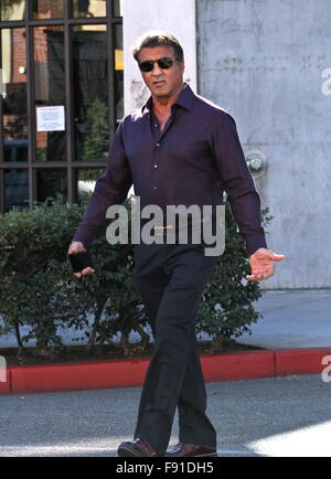 Los Angeles, Californie, USA. Dec 12, 2015. Sylvester Stallone Maison de vacances boutiques Beverly Hills, CA, USA Crédit : Le support de circuit/Alamy Live News Banque D'Images