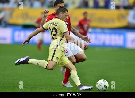 Osaka, Kansai, Japon. 13 Décembre, 2015. Club America defender PABLO AGUILAR © Marcio Machado/ZUMA/Alamy Fil Live News Banque D'Images
