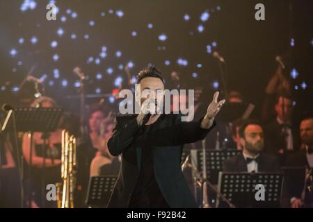 Rome - Concert de Noël dans l'Auditorium Conciliazione, avec beaucoup d'artiste internationale Banque D'Images