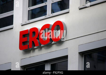 Markenname : 'Ergo', Berlin. Banque D'Images