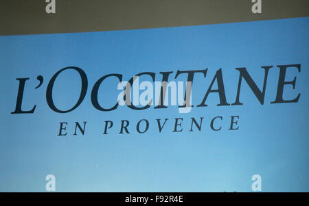 Markenname : 'L'Occitane en Provence', Berlin. Banque D'Images