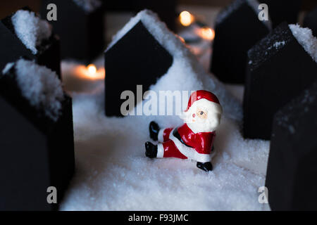 ange dans la neige Banque D'Images