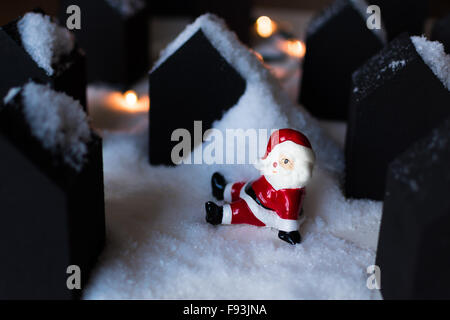 ange dans la neige Banque D'Images