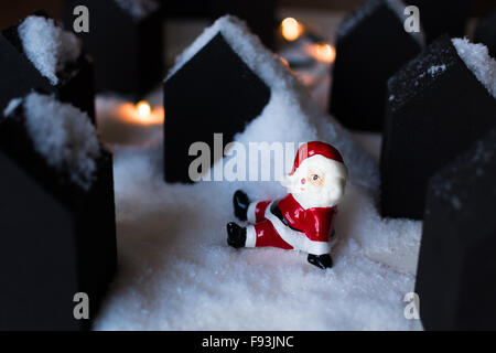 ange dans la neige Banque D'Images