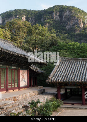 Temple Songbul, la Corée du Nord, d'Asie Banque D'Images