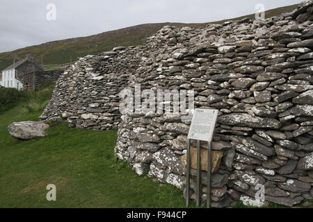 Huttes de ruche à Fahan sur la péninsule de Dingle Banque D'Images