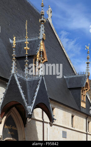 France Bourgogne Beaune Hôtel-Dieu des Hospices de Beaune Banque D'Images