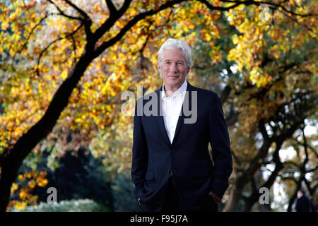 Rome, Italie. 14 Décembre, 2015. Richard Gere Roma 14-12-2015 Casa del Cinema. Franny Photocall. Credit : Samantha Zucchi/ Insidefoto/ Alamy Live News Banque D'Images