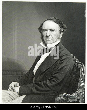 Le très honorable William Ewart Gladstone. M.P. Banque D'Images