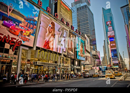 Times Square, New York Banque D'Images