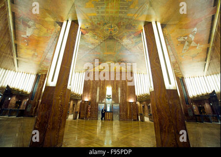 Chrysler Building hall Banque D'Images