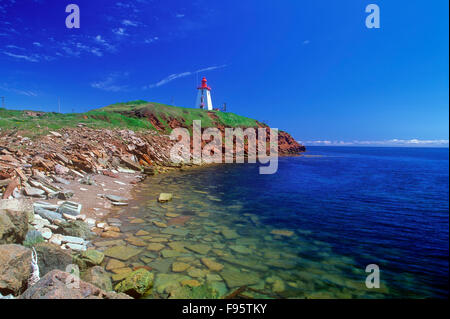 Phare de Souris, Prince Edward Island, Canada Banque D'Images