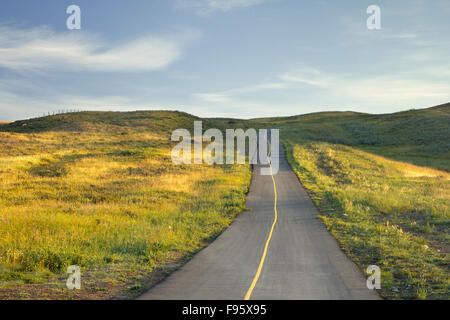 Pathay au Parc Provincial Glenbow Ranch en Alberta, Canada Banque D'Images