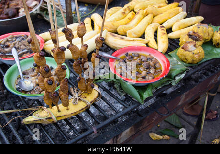 Scènes de marché, Iquitos, la ville la plus importante de la forêt tropicale péruvienne et la cinquième ville du Pérou Banque D'Images