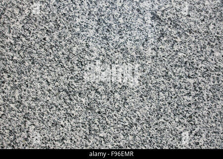 Une dalle de granit en blanc, noir et gris Banque D'Images