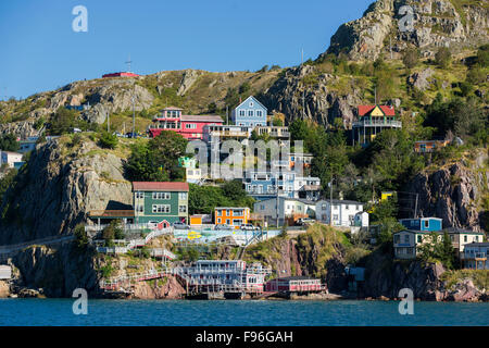 Les Narrows, port de St John's, Terre-Neuve, Canada Banque D'Images