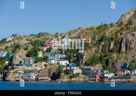 Les Narrows, port de St John's, Terre-Neuve, Canada Banque D'Images