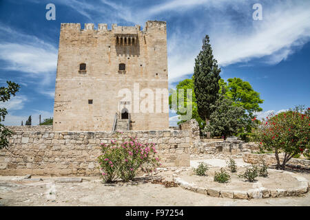 Château de colosse, près de Limassol, Chypre Banque D'Images