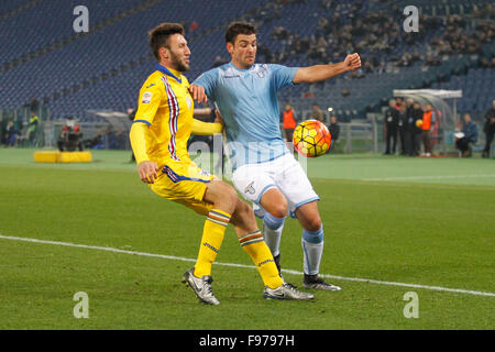 Stade Olimpico, Rome, Italie. 14 Décembre, 2015. Serie A ligue de football. SS Lazio contre la Sampdoria. © Plus Sport Action/Alamy Live News Banque D'Images