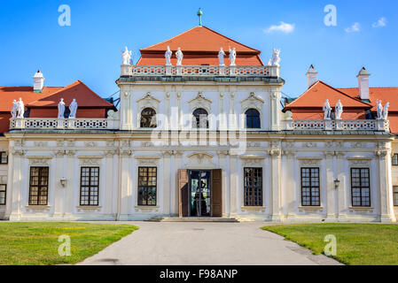 Vienne, Autriche. Palais du Belvédère inférieur du bâtiment. La vieille ville est un patrimoine mondial de l'UNESCO. Banque D'Images