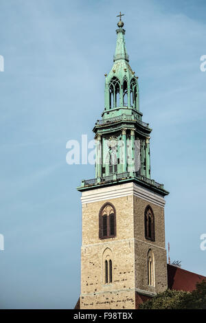 Église St Marys à Berlin Marienkirche Banque D'Images