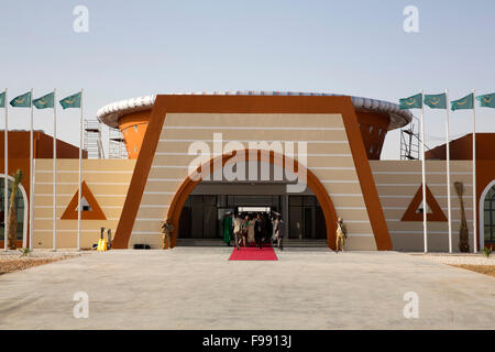 Le nouvel aéroport de Nouakchott-Oumtounsy est ouvert en 2016, la Mauritanie Banque D'Images