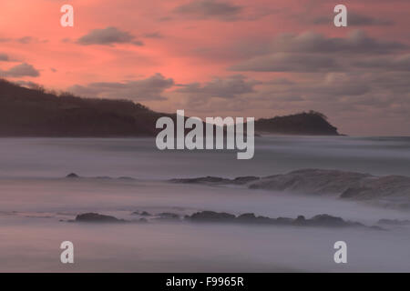 Piscines Champagne, Fraser Island, en Australie. Banque D'Images