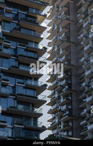 Appartements modernes de haute élévation à Sydney, Nouvelle-Galles du Sud, Australie construits très près l'un de l'autre Banque D'Images