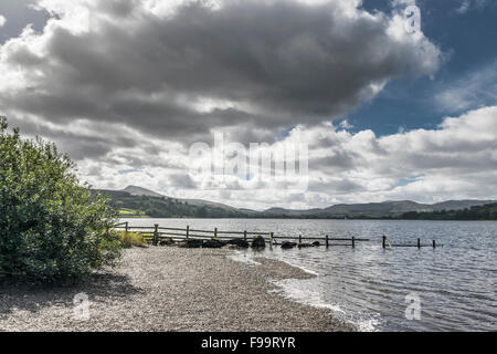 Llyn Tegid Bala Lake ou dans Merionethshire Gwynedd au Pays de Galles photos prises à Llangower Banque D'Images