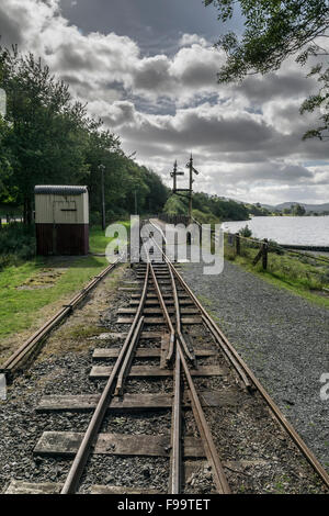 Llyn Tegid Bala Lake ou dans Merionethshire Gwynedd au Pays de Galles photos prises à Llangower Banque D'Images