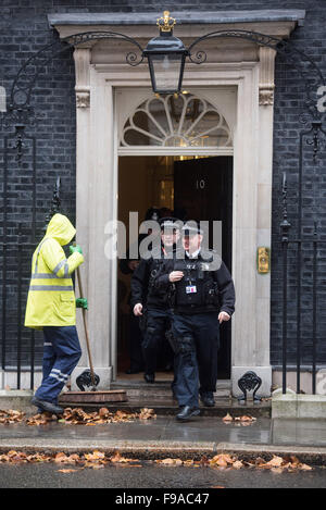 Réaction de Londres à Paris attaques de terreur. En vedette : Downing Street où : London, Royaume-Uni Quand : 14 Nov 2015 Banque D'Images