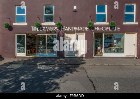 Tobermory chocolat artisanal Shop Banque D'Images